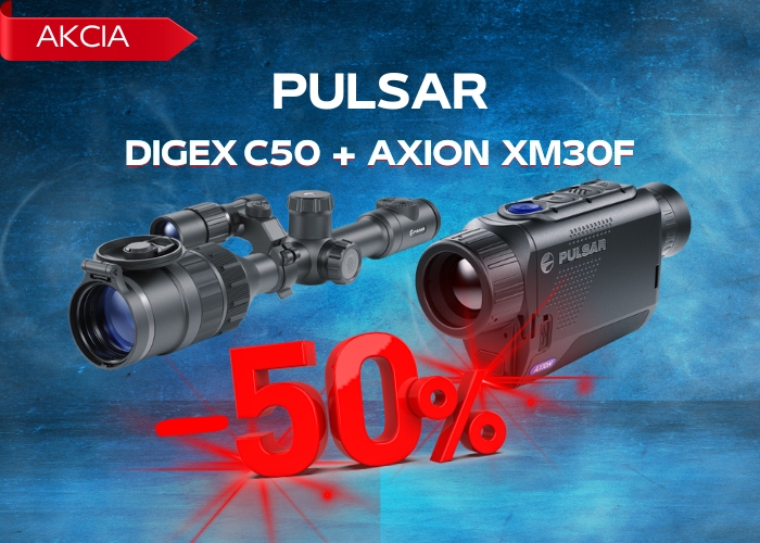 AKCIA PULSAR: Digex C50 (IR X940S) + Axion XM30F so zľavou 50%