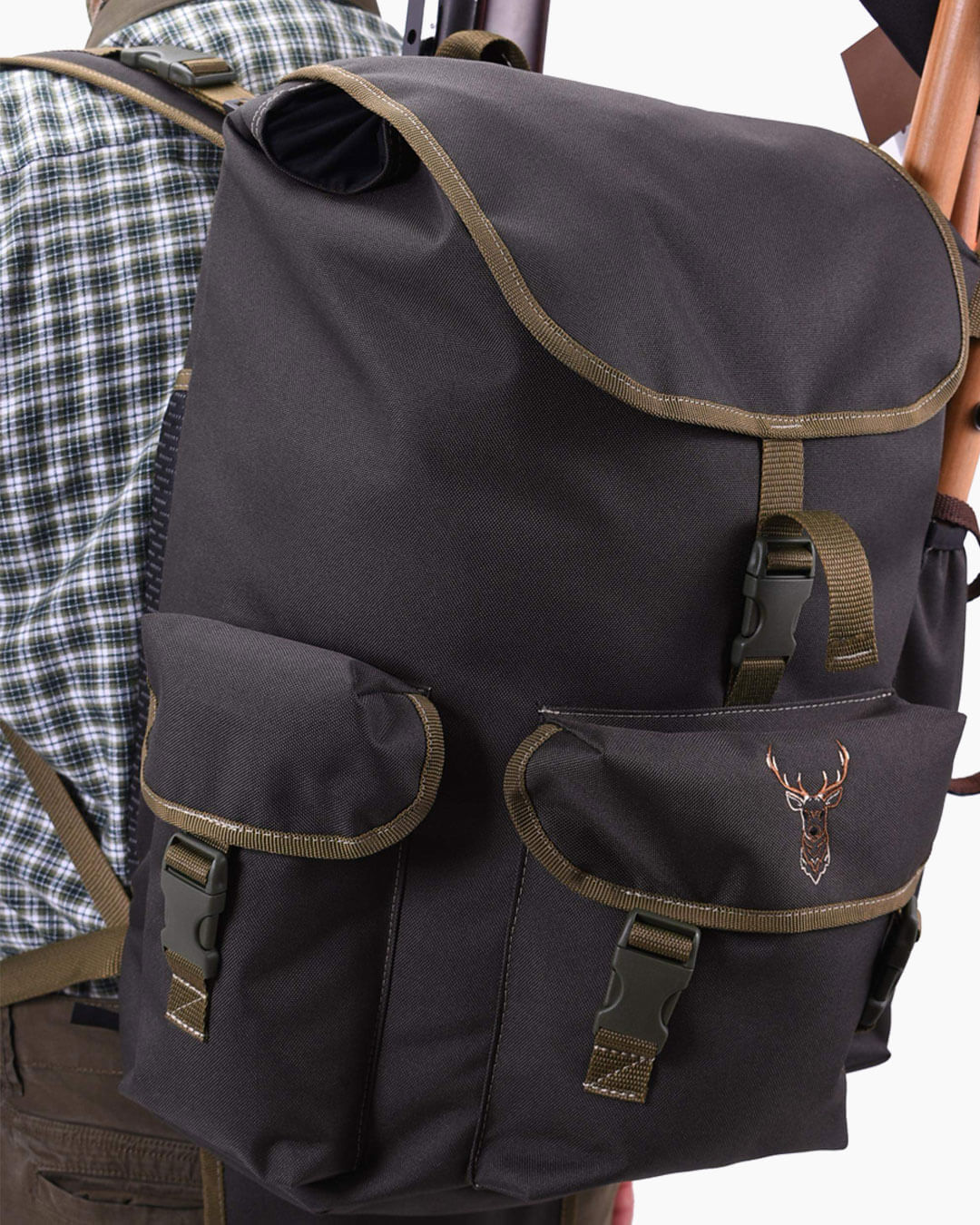 Poľovnícky batoh 35 litr. CLASSIC s chrbtovým nosením zbrane BALLPOLO