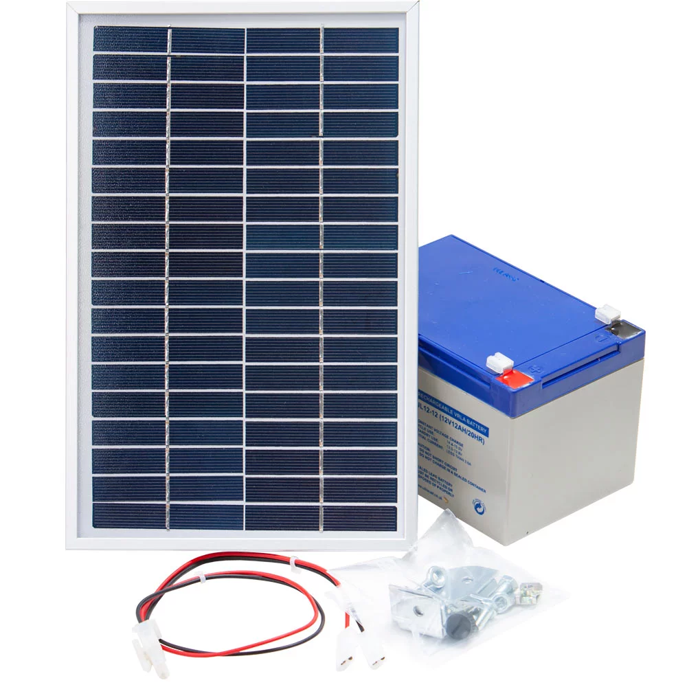 Solárny panel 6W pre batériové zdroje napätia Olli 9.07 B a 9.07 S na elektrický