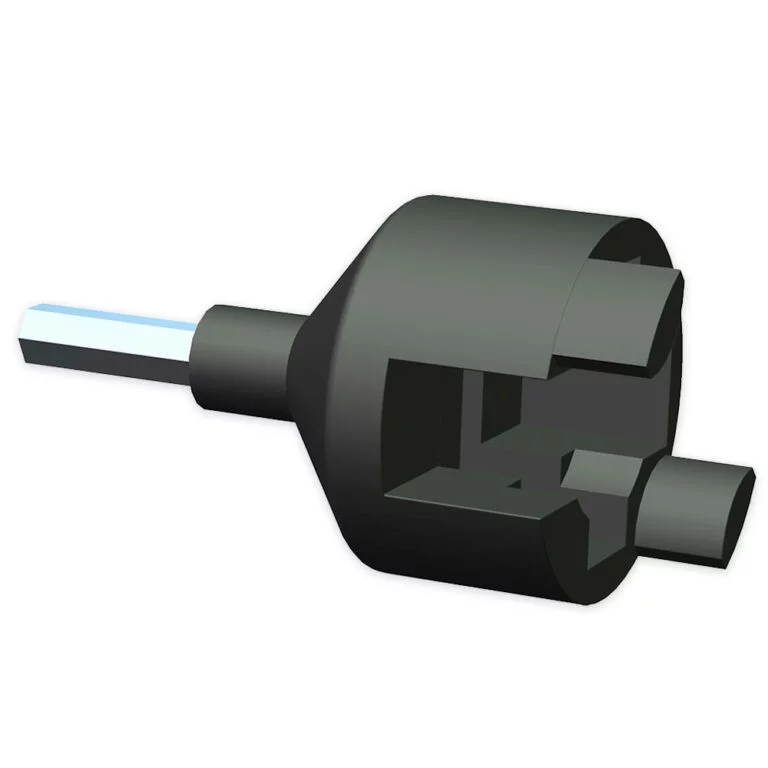 Nástroj na montáž izolátorov pre prstencové a páskové izolátory