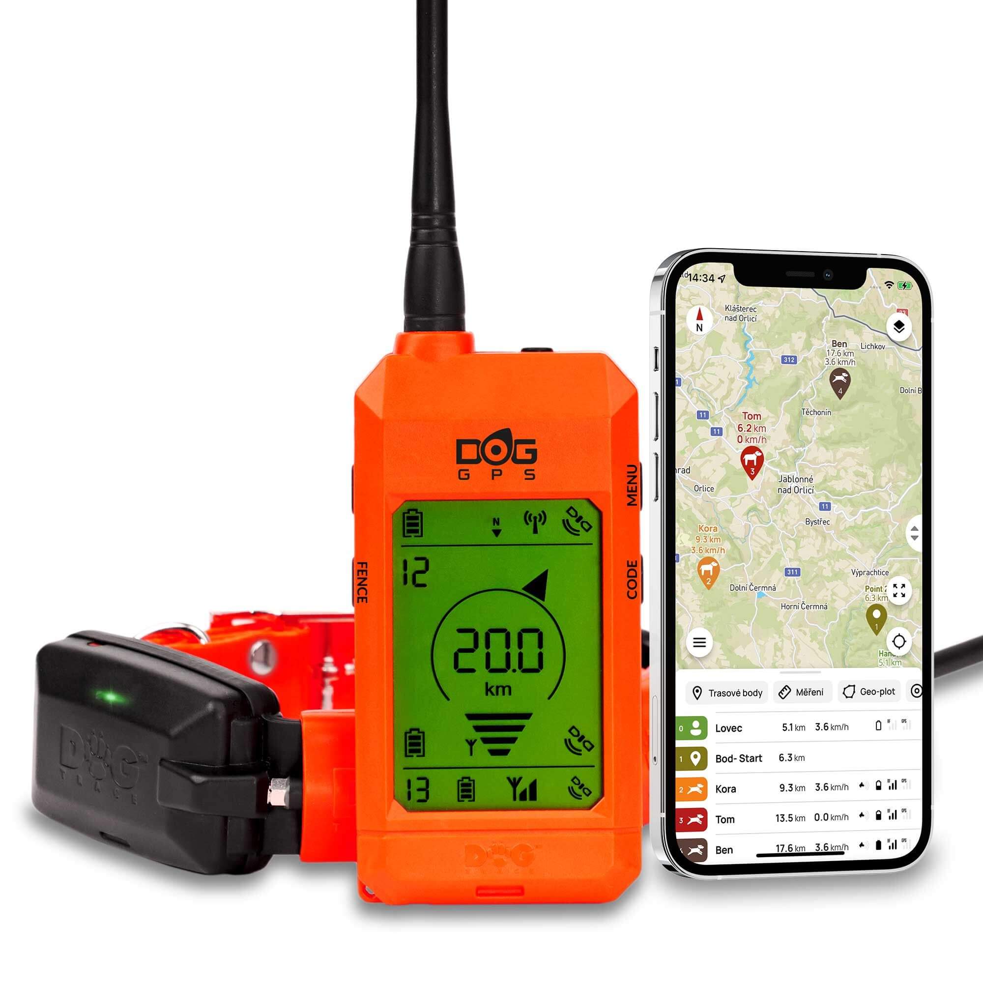 Vyhľadávacie zariadenie pre psov DOG GPS X30