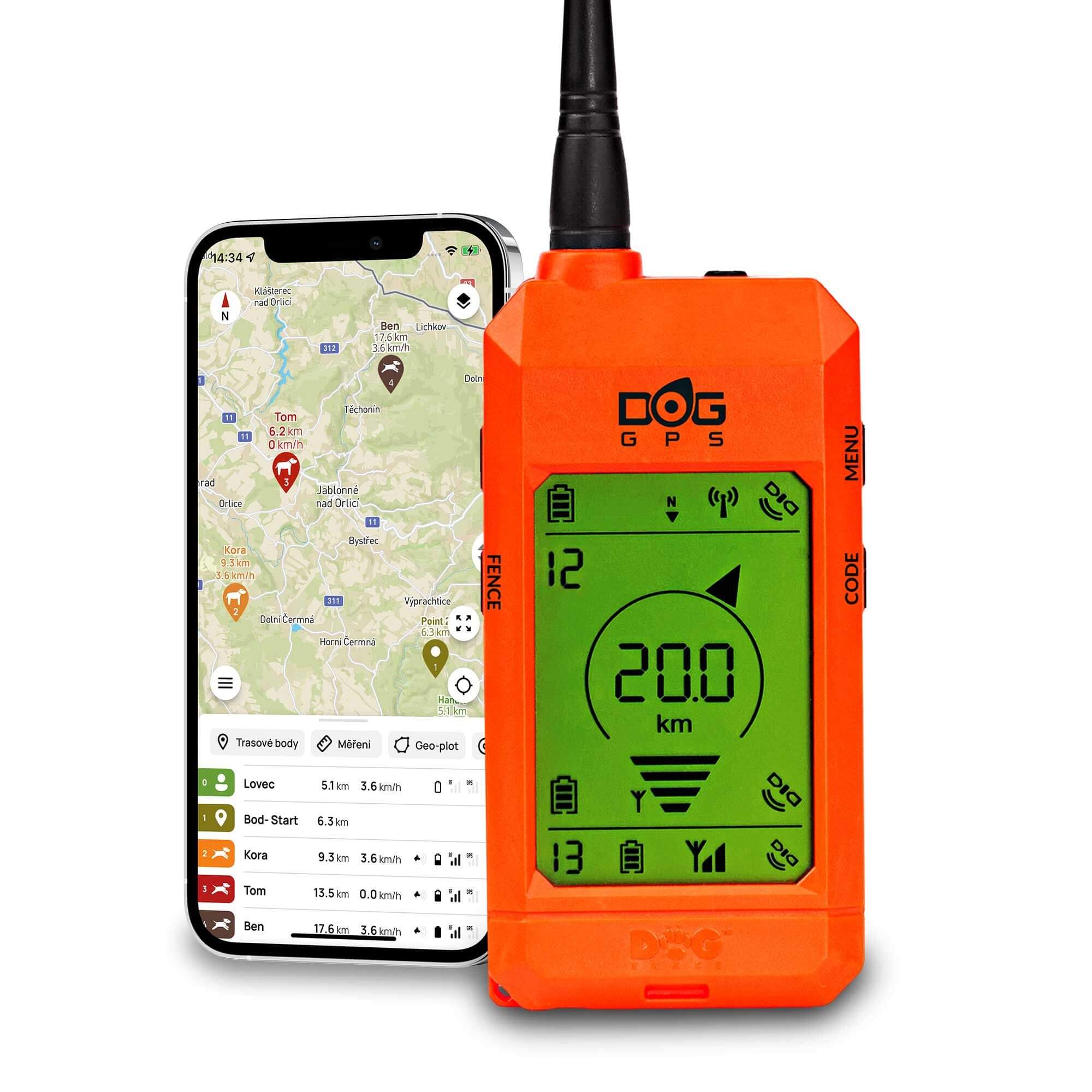 Prijímač - ručné zariadenie pre DOG GPS X30